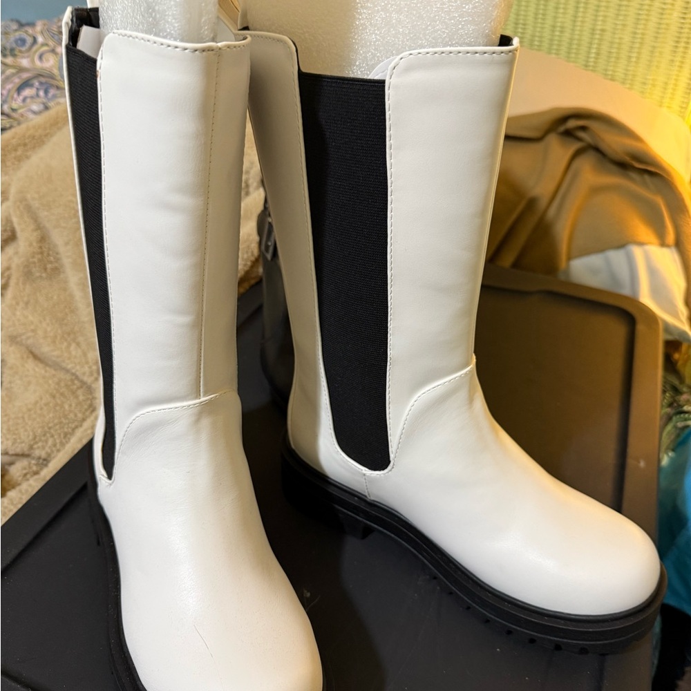 White Women's Boots